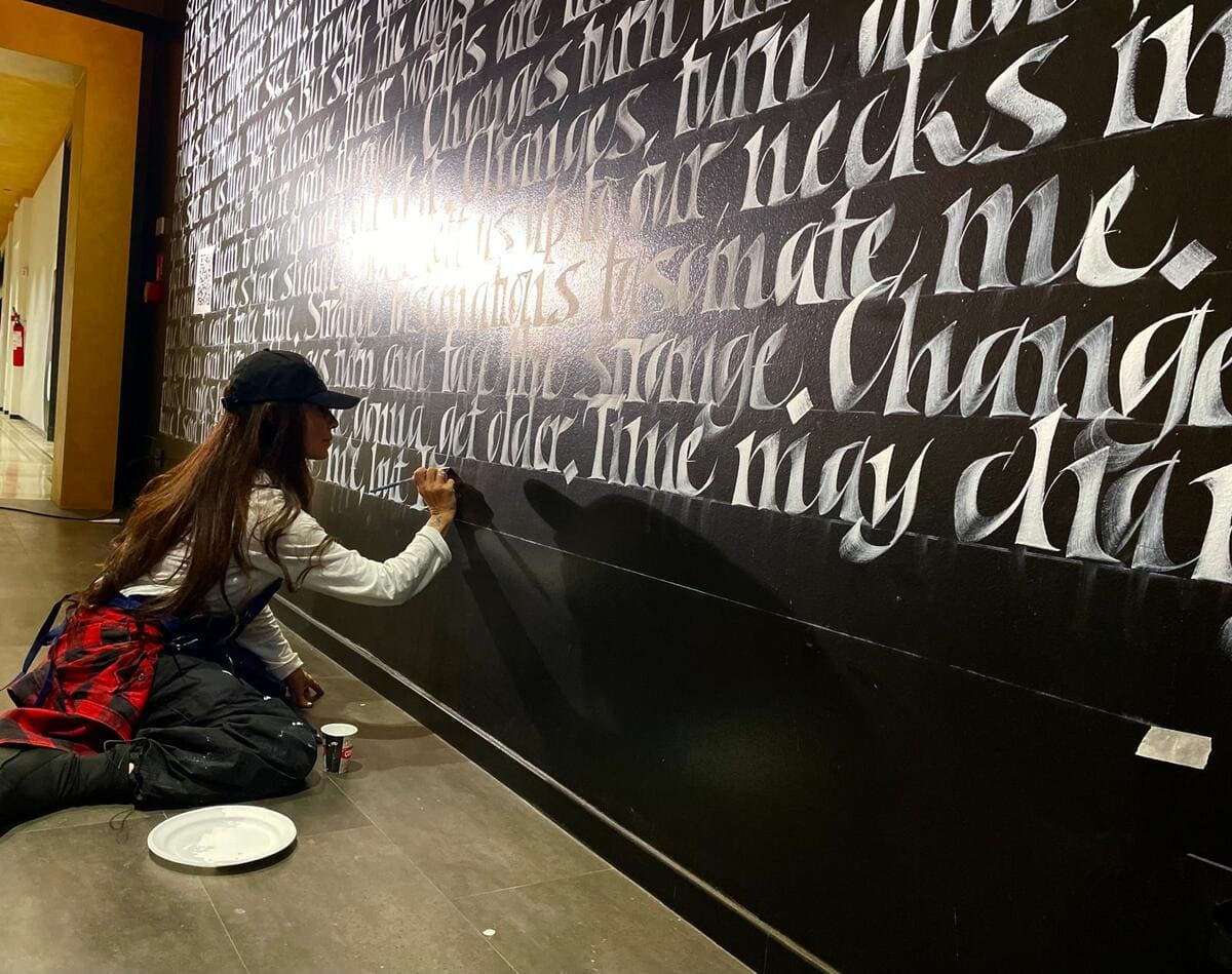 Workshop di calligrafia con Marta Lagna “LETTERE A PENNELLO” | Noa Ink Academy
